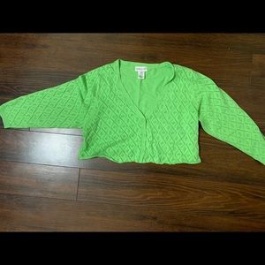 Vintage cropped cardigan